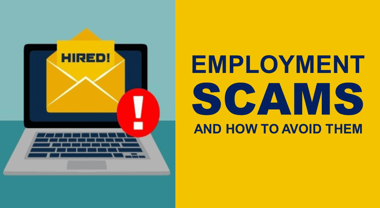 Be Aware of Employment Scams