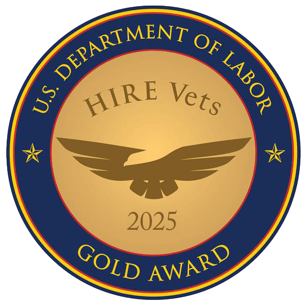 Sabre Systems, LLC Receives Veteran Employer Award from the U.S. Department of Labor sabre-hire-vets-gold-medallion-2025